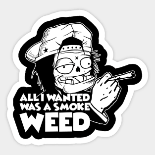 SMOKE WEED Sticker